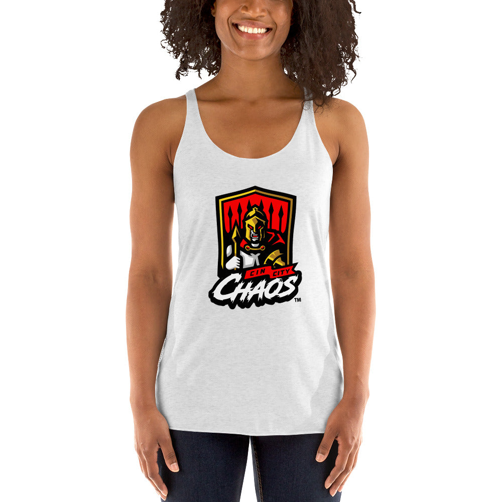 Cin City Chaos Women's  Racerback Tank