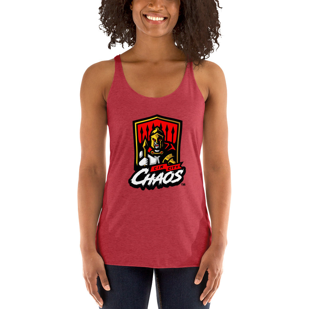 Cin City Chaos Women's  Racerback Tank